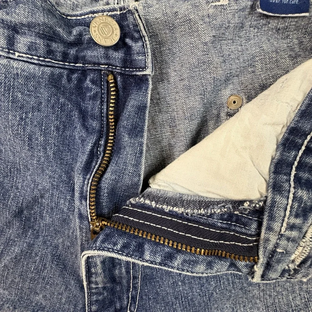 Venezia Jeans Women's 20 (37.5x5.25) Blue Denim Carpenter Shorts Plus Size Y2K
